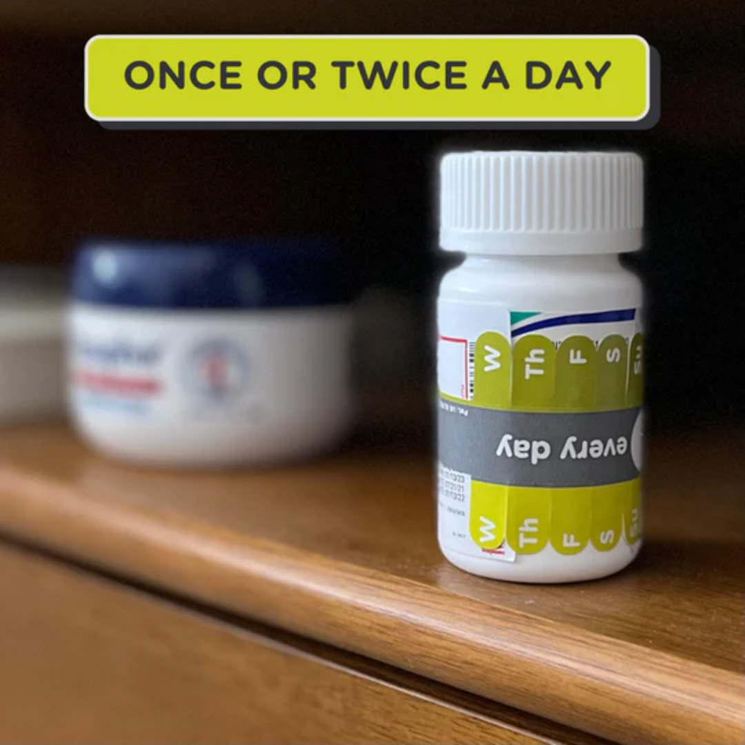 TookTake Dosage Reminder Labels