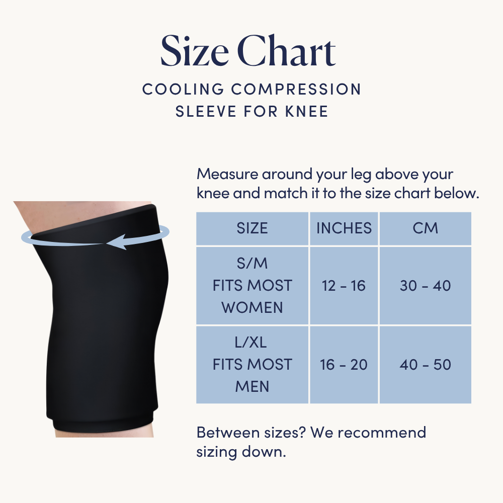 Cooling Compression Sleeve For Knee