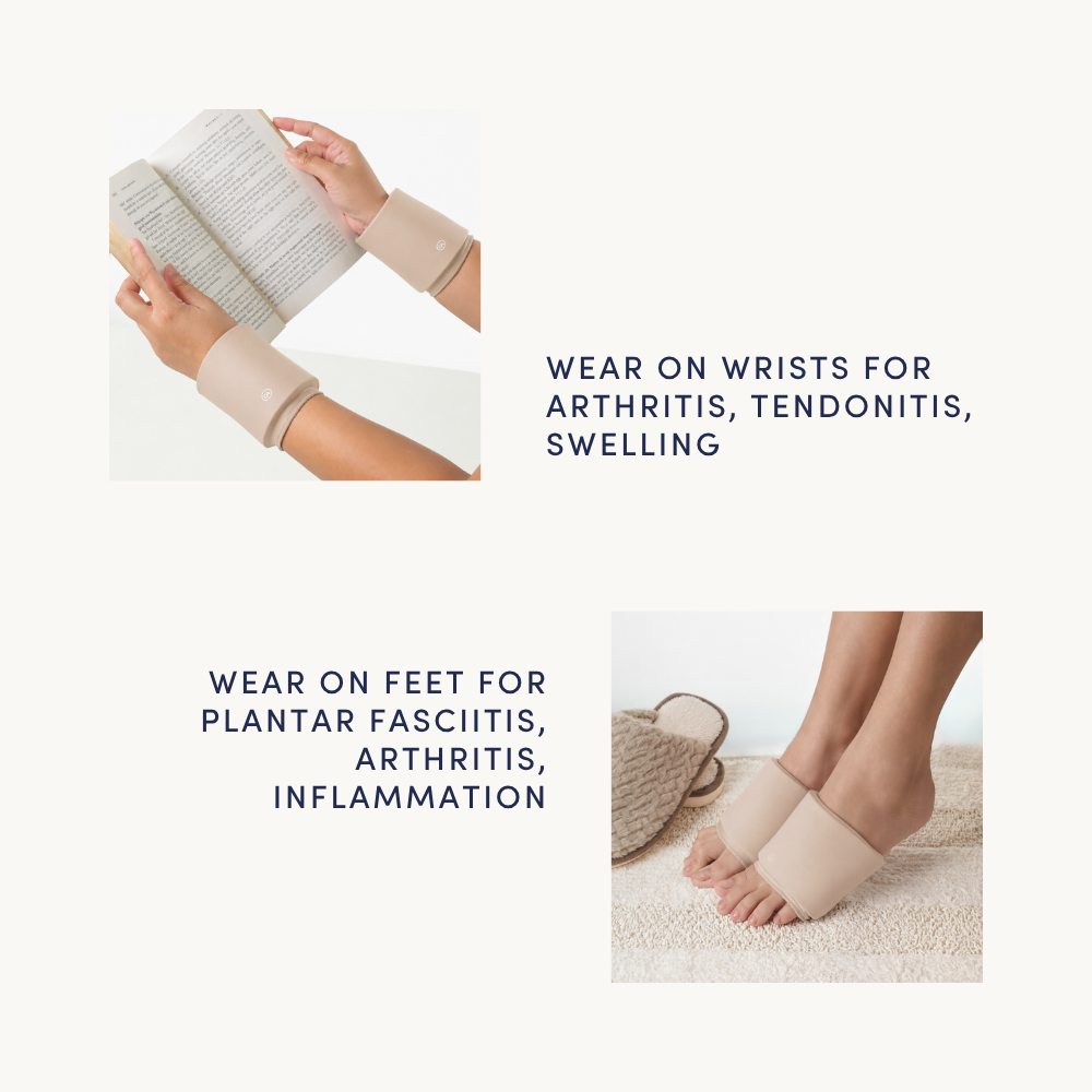 Cooling Compression Sleeves For Wrists/Feet