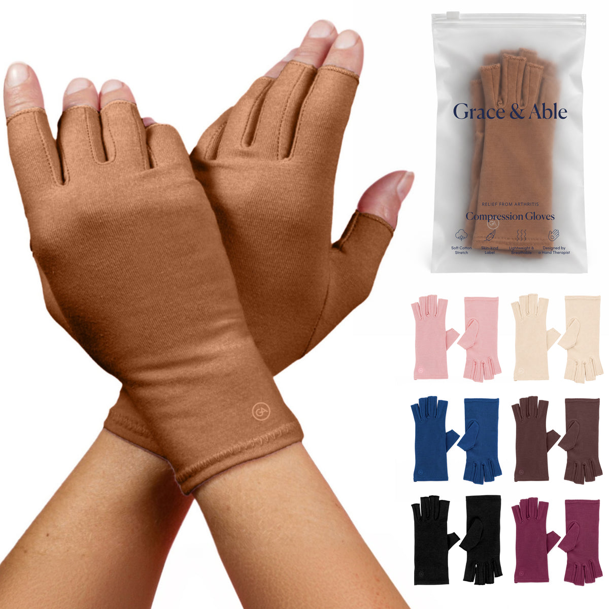 Compression Gloves: Relief From Arthritis - Classic Style