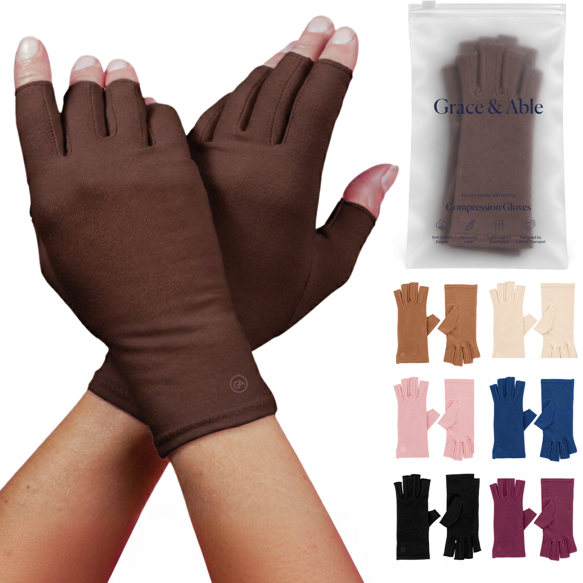 Compression Gloves: Relief From Arthritis - Classic Style