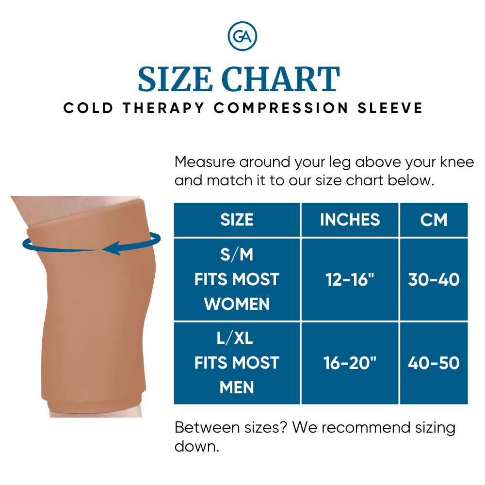 Cooling Compression Sleeve For Knee