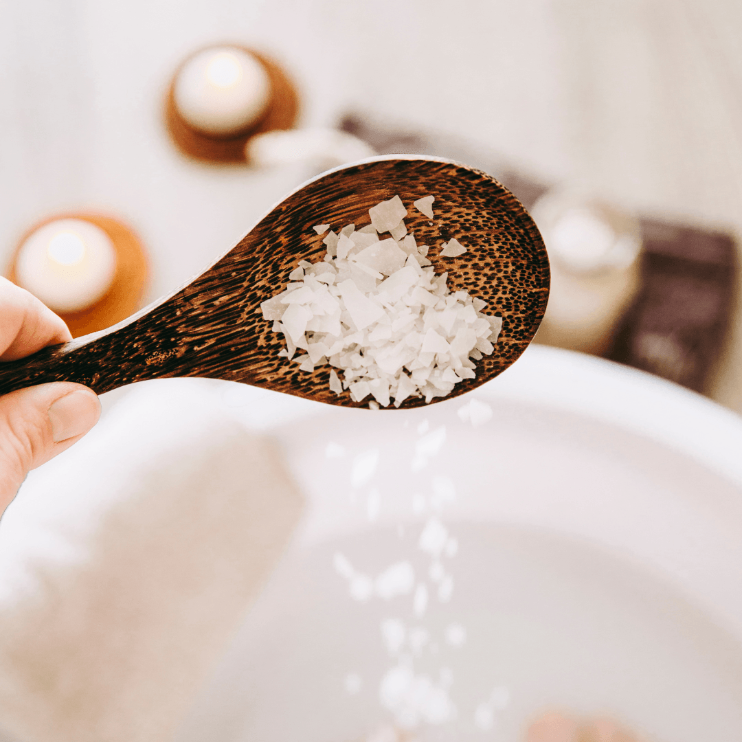 Transdermal Magnesium and Epsom Salts Arthritis Relief at Your Finger