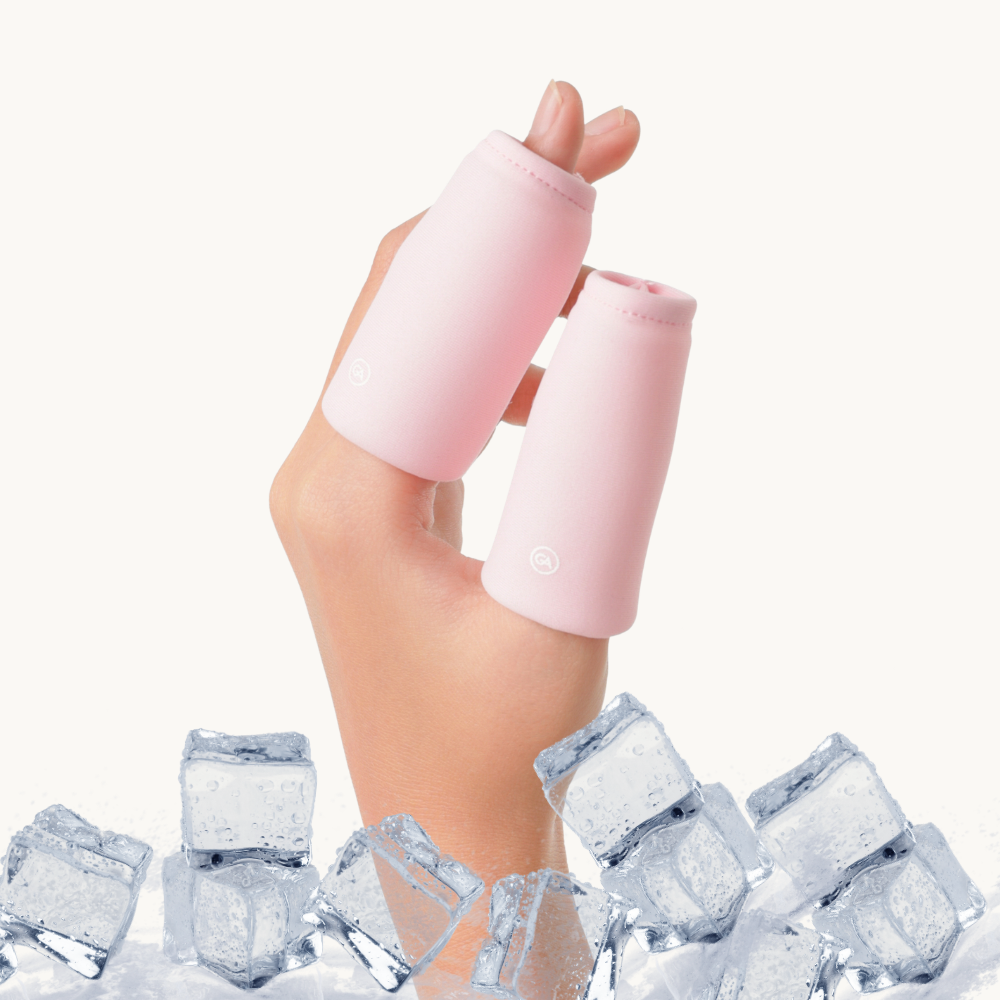 Cooling Compression Sleeve For Fingers
