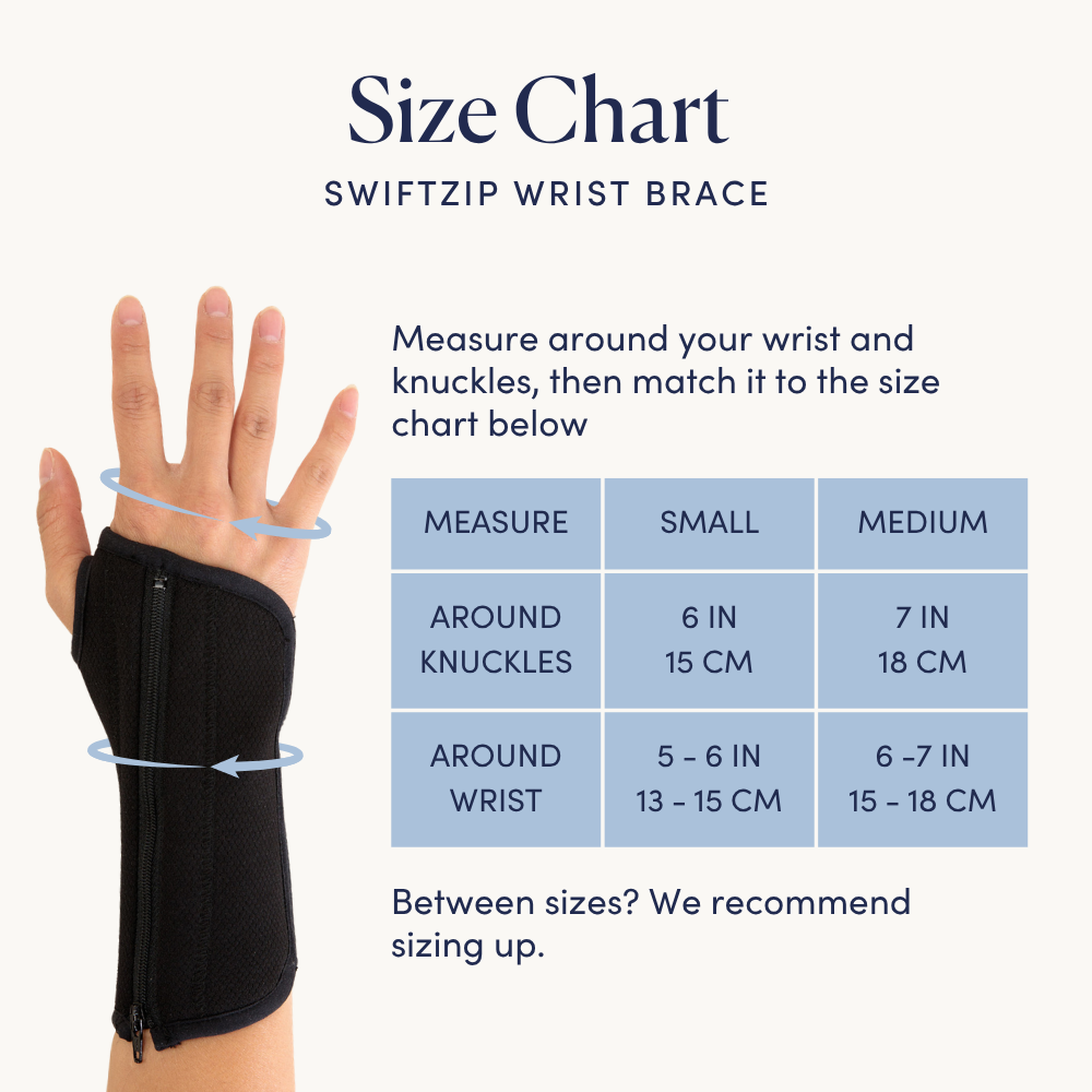 SwiftZip Wrist Brace