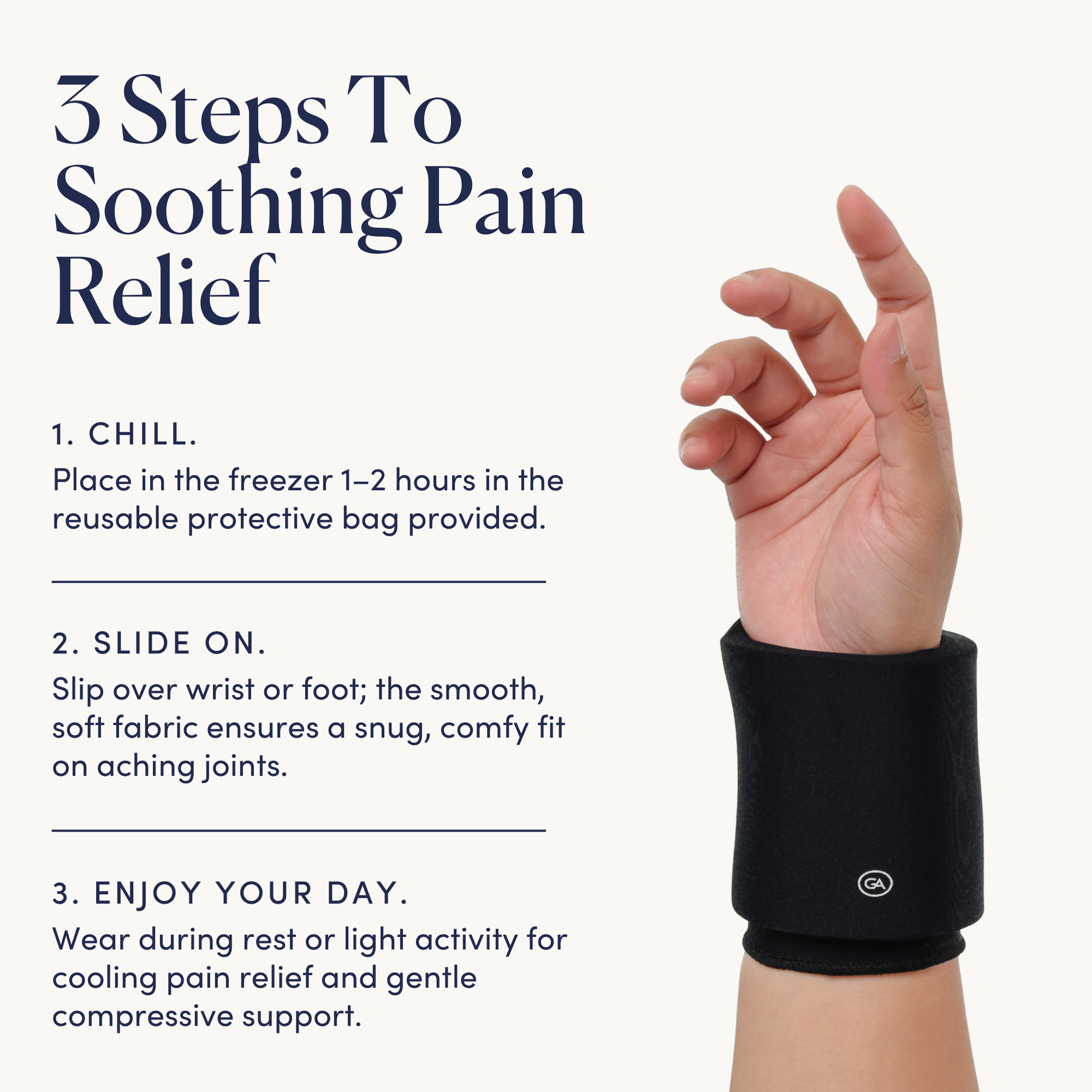 Cooling Compression Sleeves For Wrists/Feet