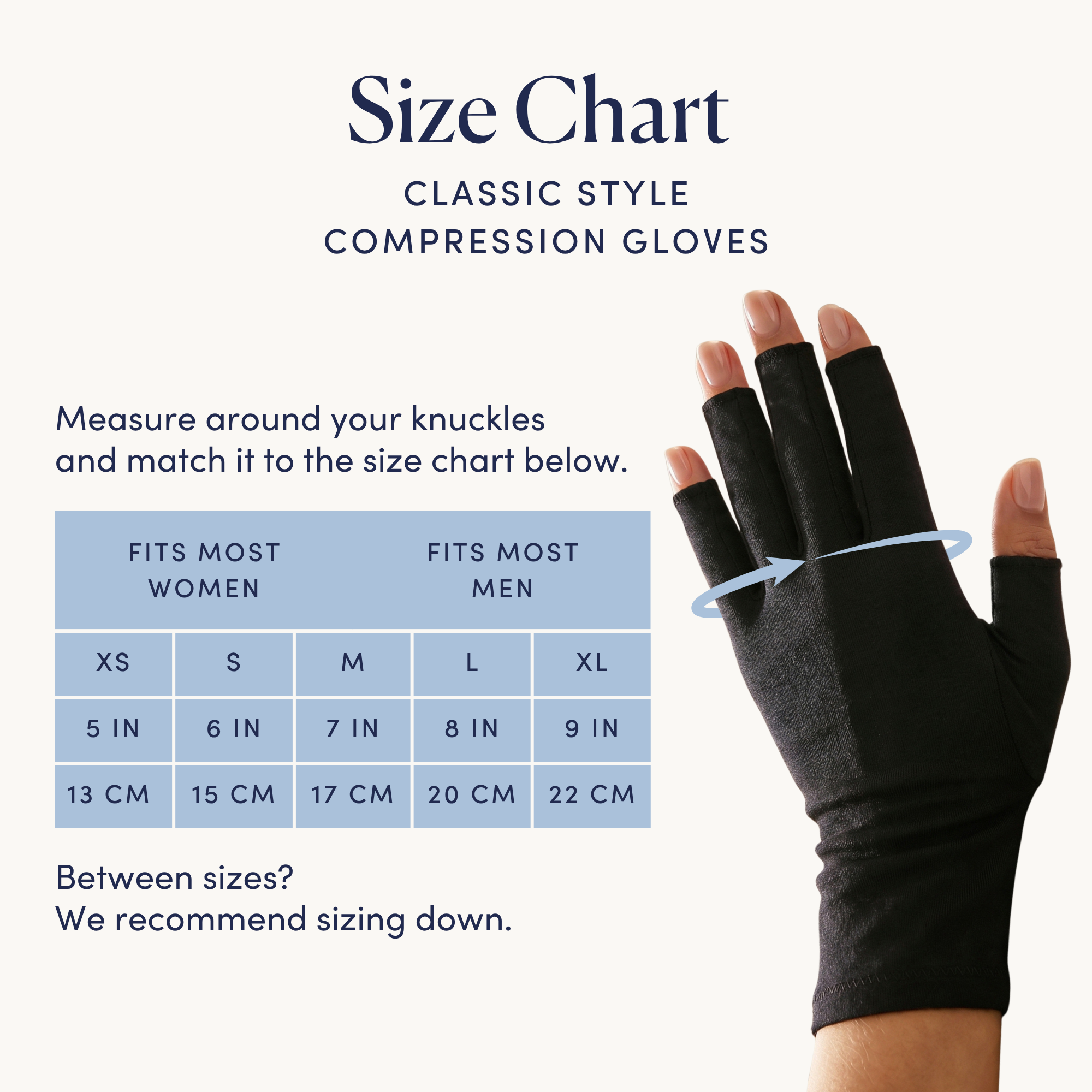 Compression Gloves: Relief From Arthritis - Classic Style