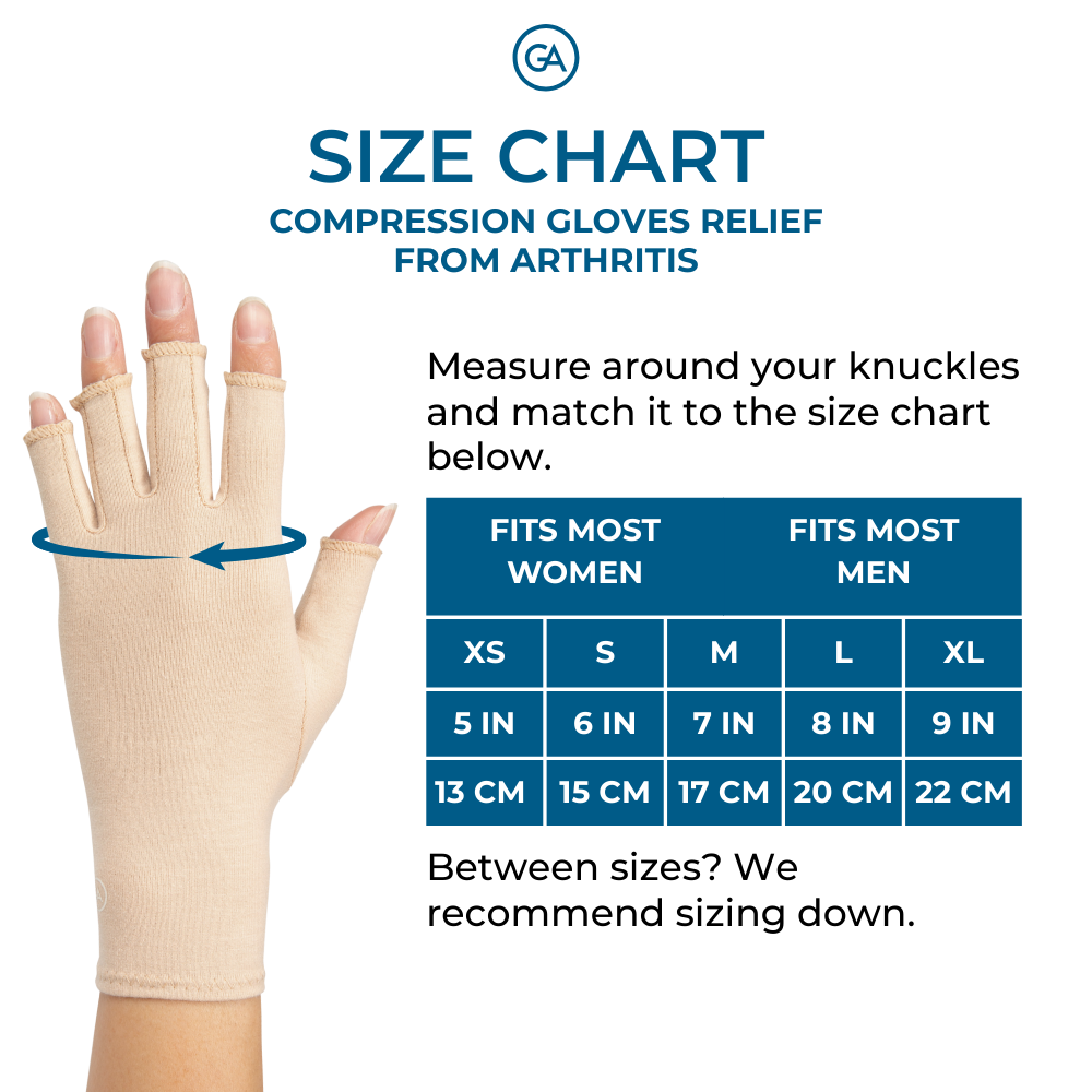 Compression Gloves: Relief From Arthritis - Classic Style