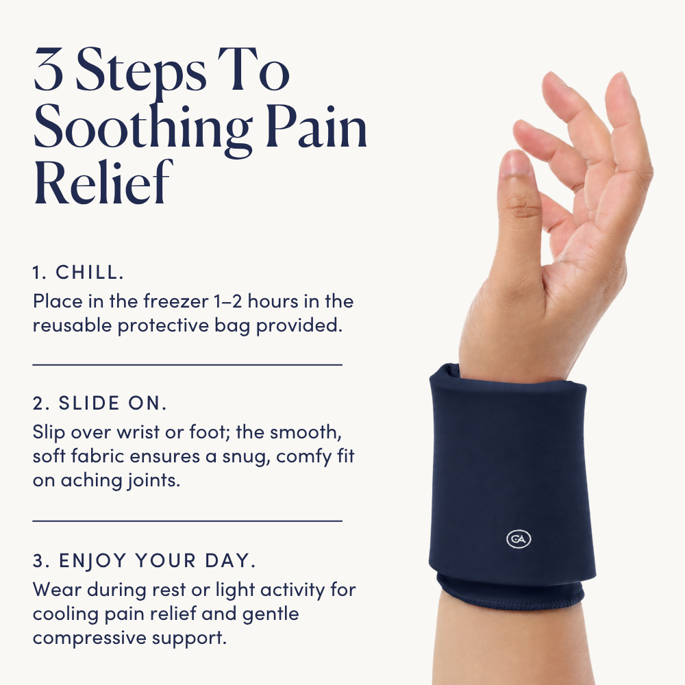 Cooling Compression Sleeves For Wrists/Feet