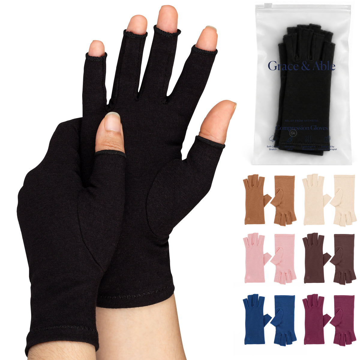 Compression Gloves: Relief From Arthritis - Classic Style