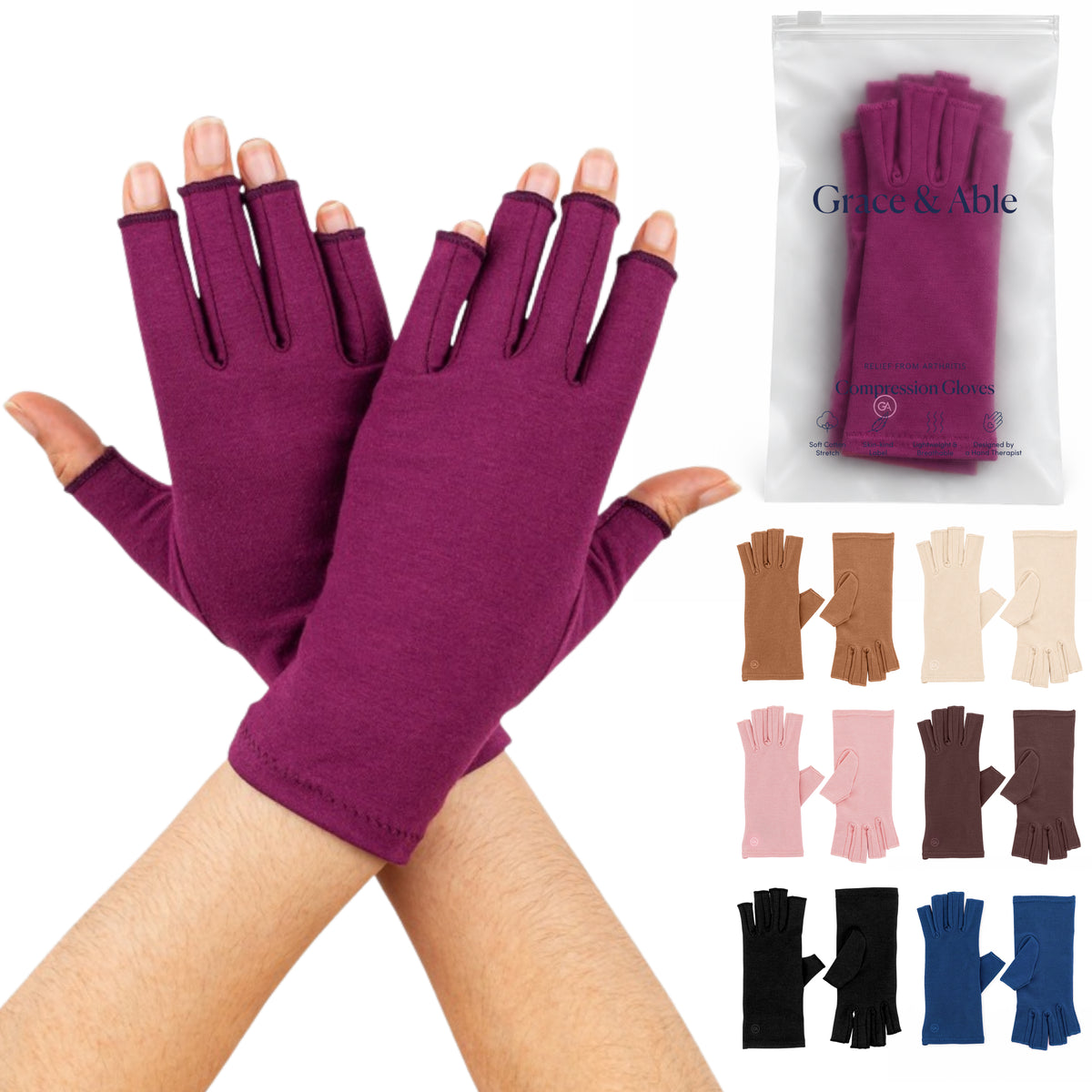 Compression Gloves: Relief From Arthritis - Classic Style