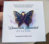 Butterfly Pin for Rheumatoid Awareness