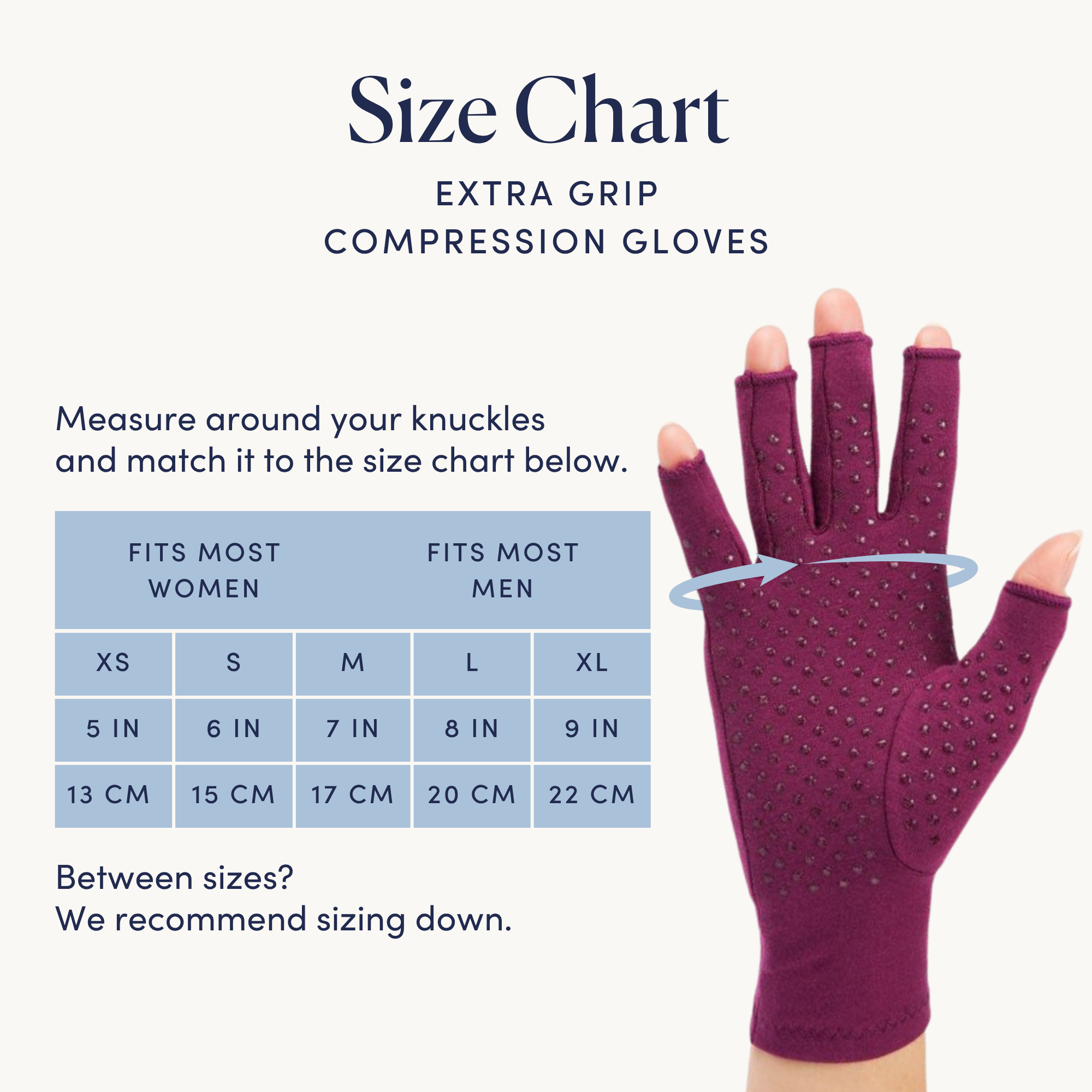 Compression Gloves: Relief From Arthritis - Extra Grip
