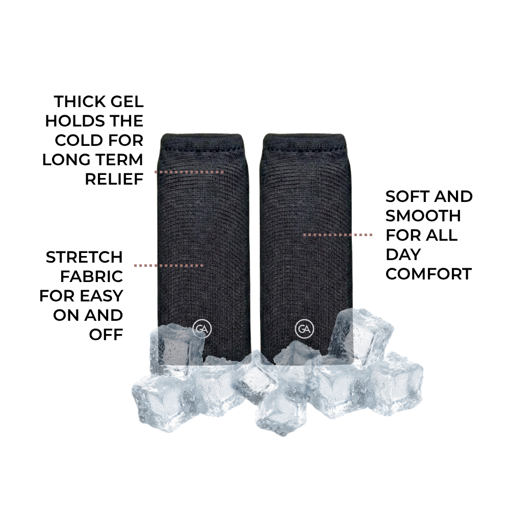 Cooling Compression Sleeve For Fingers